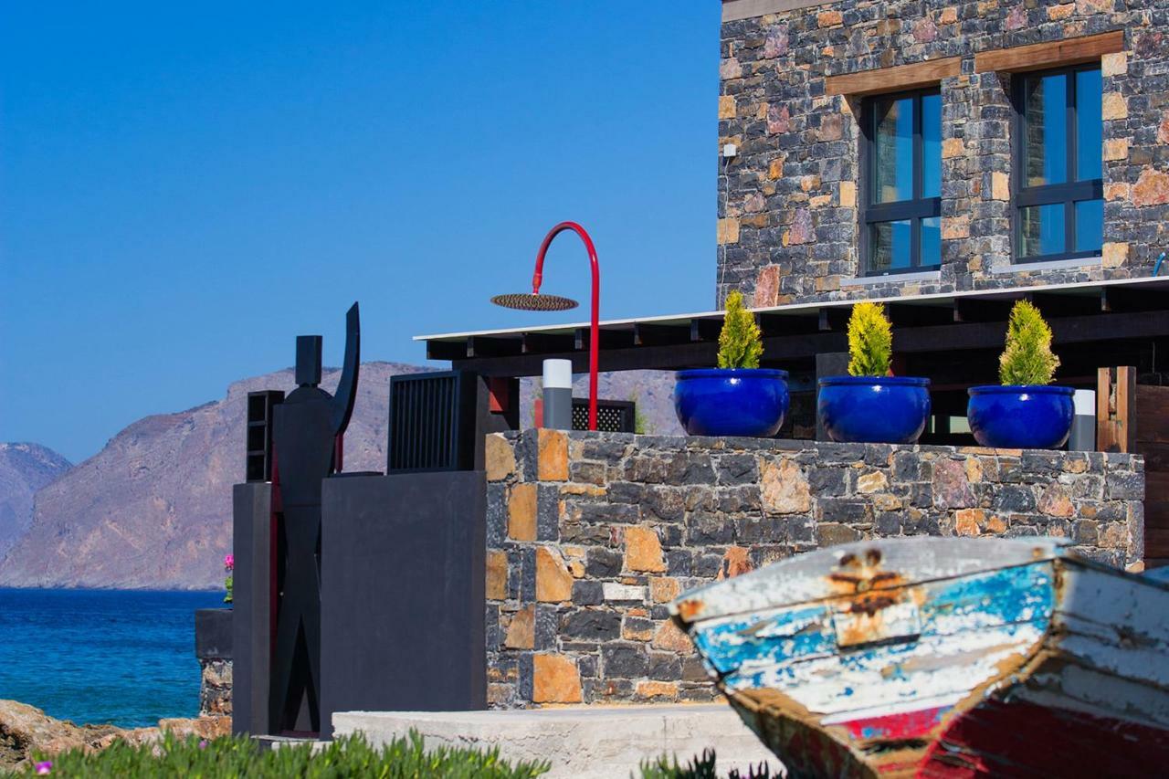 Villa Menelaos Мохлос Екстериор снимка